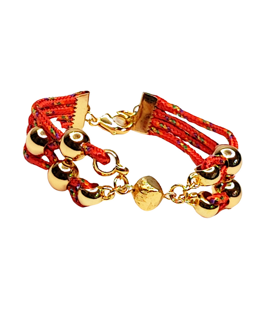 PULSERA ENCUENTRO MÍSTICO ROJA